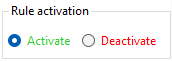 Rule Activation